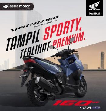 Honda Vario 160: Kombinasi Desain Sporty dan Kesan Premium Makin Diminati Masyarakat Lampung